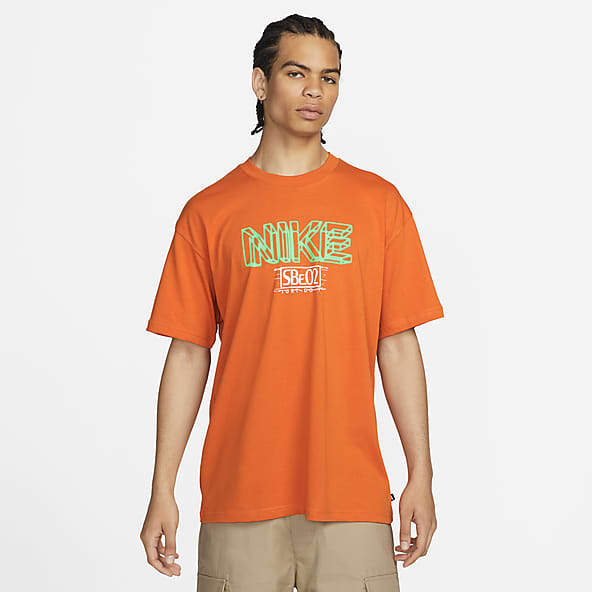 Orange Tops T Shirts. Nike IE