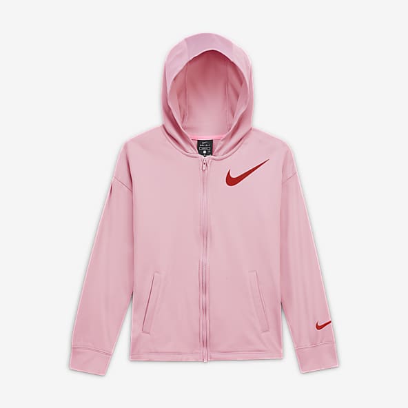 pink sweater nike