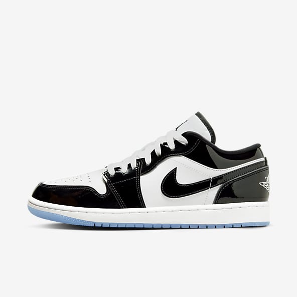 nike aj1 white low