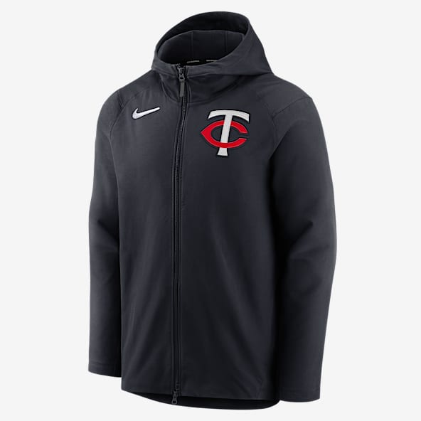 Minnesota Twins Authentic Collection Player Chamarra Nike Therma de la MLB de cierre completo para hombre