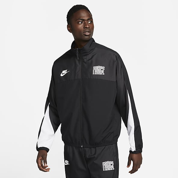 Nike Tracksuit Full Set Black White Swoosh Logo Men Sizes Track