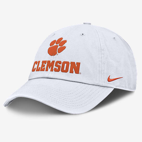 Clemson Sideline Club Gameday Gorra universitaria Nike ajustable para hombre