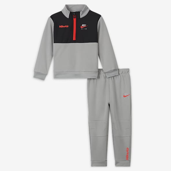all grey nike tracksuit