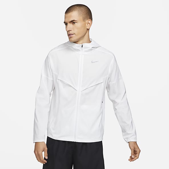Blanc Coupe-vent. Nike BE