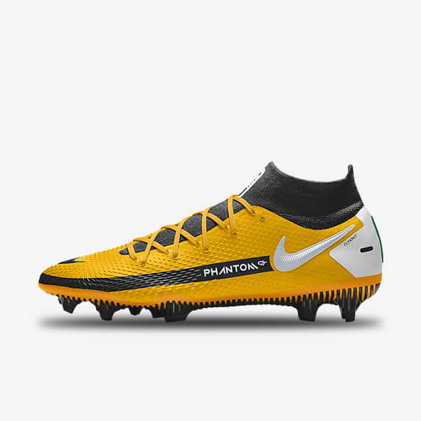 nike boots yellow