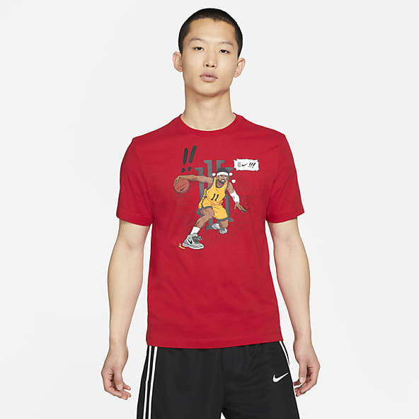 red nike shirt