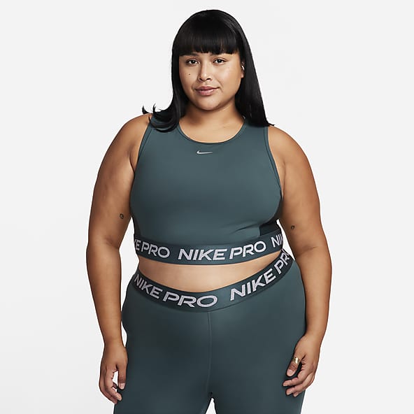 Women's Nike Pro Intertwist 2.0 Warm Top - White - Size L