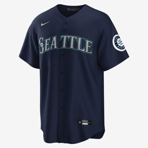 Mariners navy blue shop jersey