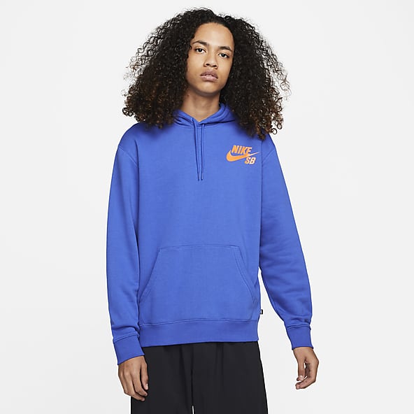 Men's Blue Hoodies \u0026 Sweatshirts. Nike GB