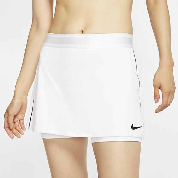 nike tennis white skirt