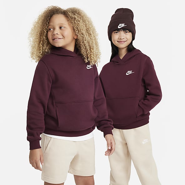 Nike felpa bambino rosse outlet