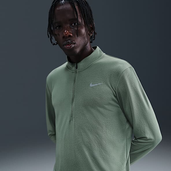 Nike Pacer Dri-FIT løpeoverdel med glidelås i halsen til herre