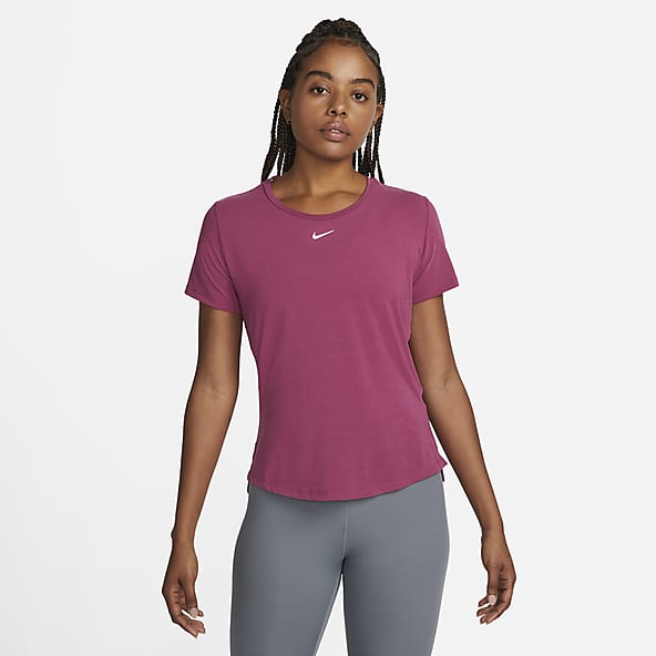 Integreren Motiveren Gemarkeerd Damen Dri-FIT Oberteile und T-Shirts. Nike AT