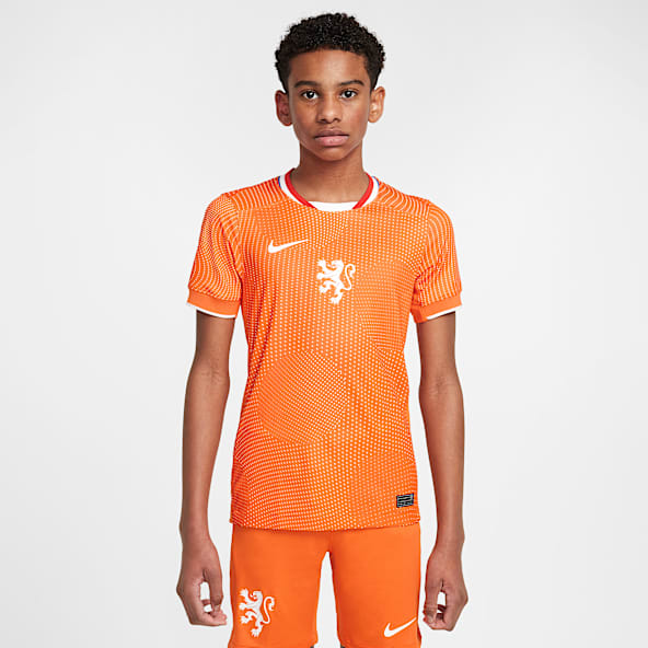 Pays-Bas 2025 Stadium Domicile (équipe féminine) Maillot de foot replica Nike Dri-FIT pour ado