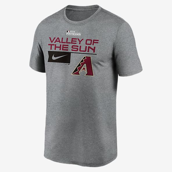 Camiseta negra con logotipo del equipo local de los Diamondbacks de Arizona  de Nike para hombre