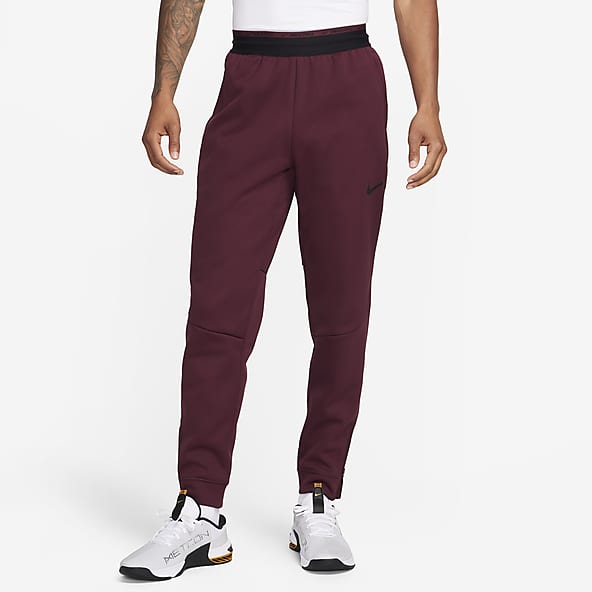 Nike Therma-Fit Men's Sweatpants Straight Leg Track Pants Black Size S  424171