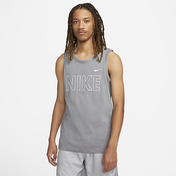 Nike Dri-FIT Men's Sleeveless Graphic Training Tank Top Hoodie Black Small