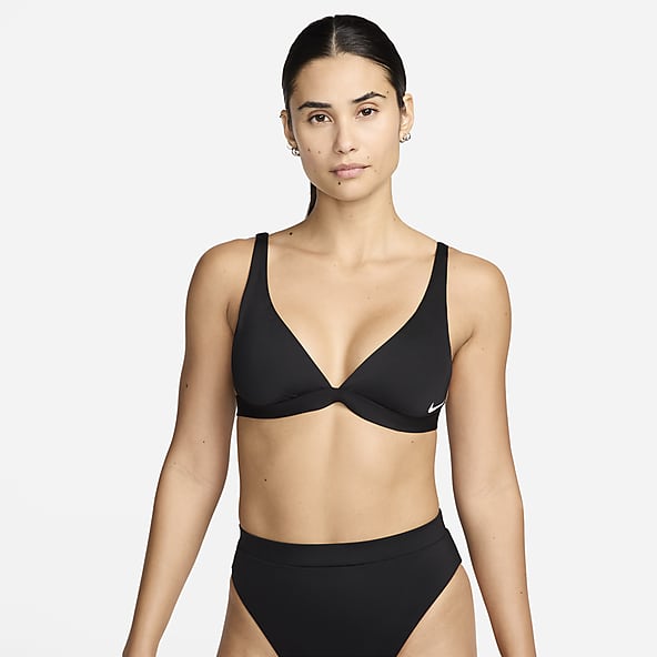 Nike Essential Women's Scoop Neck Midkini Swim Top.