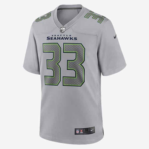 Mens Seattle Seahawks 12s Nike Gray Alternate Game Jersey