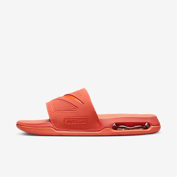 nike slides men red