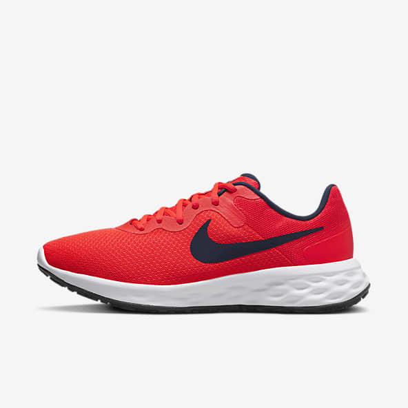 Mens Red Running Shoes.