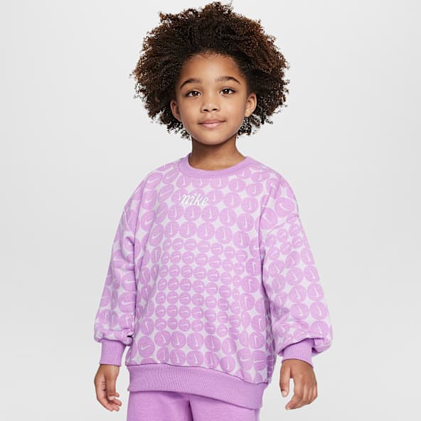 Nike Essentials Toddler Printed French Terry Crew Top