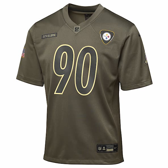 T.J. Watt Pittsburgh Steelers Salute to Service Big Kids’ Nike NFL Game Jersey