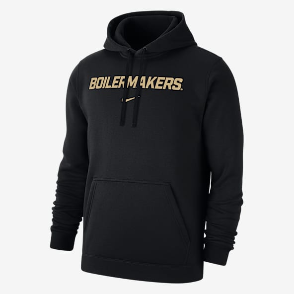 Purdue Club Fleece Men's Nike College Pullover Hoodie