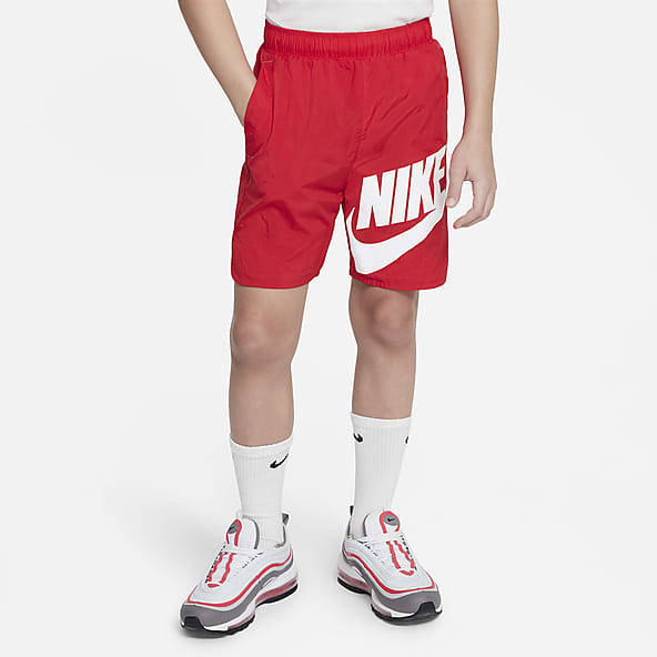 Rojo Pantalones cortos. Nike