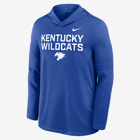 Kentucky Sideline Men's Nike Dri-FIT College Long-Sleeve Hooded Top