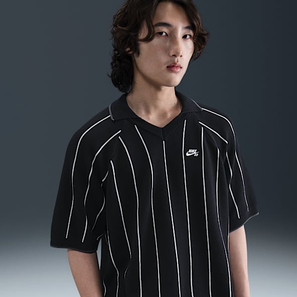 Nike SB เสื้อสเวตเตอร์สเก็ตบอร์ดโปโลแขนสั้น