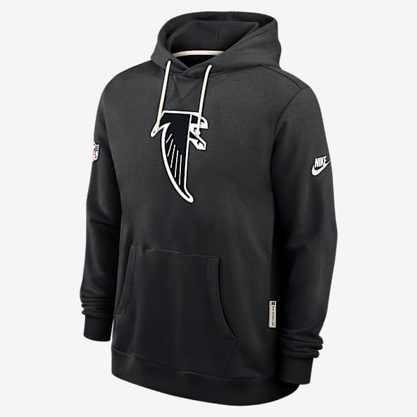 Atlanta Falcons Alt Offensive Set Play Sideline Sudadera con gorro sin cierre Nike Dri-FIT de la NFL para hombre