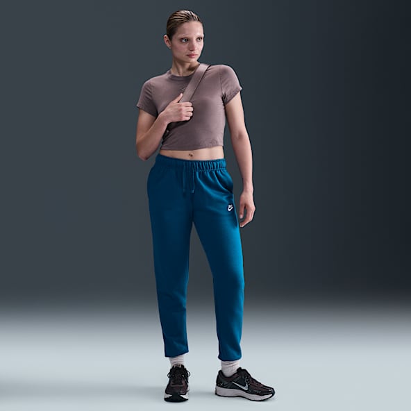Nike Sportswear Club Fleece Joggers de tiro medio para mujer