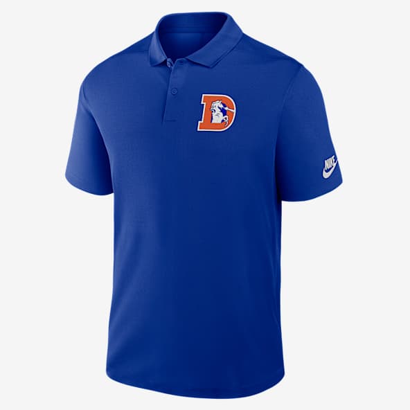 Denver Broncos Rewind Victory Men's Nike Dri-FIT NFL Polo