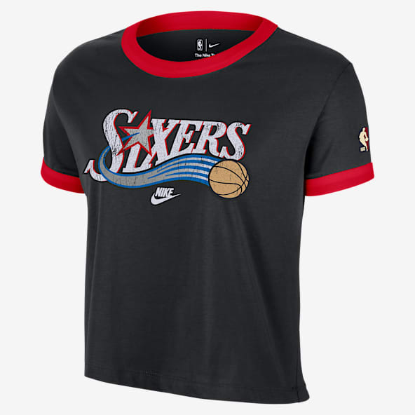 Philadelphia 76ers Essential Hardwood Classics Philadelphia 76ers Essential Hardwood Classics Women's Nike NBA T-Shirt