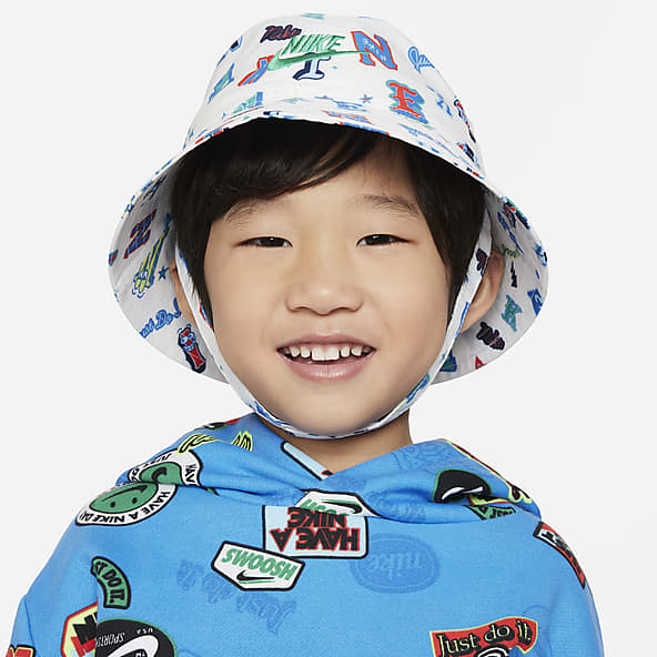 Nike Swoosh Print Bucket Hat - Boys' Preschool