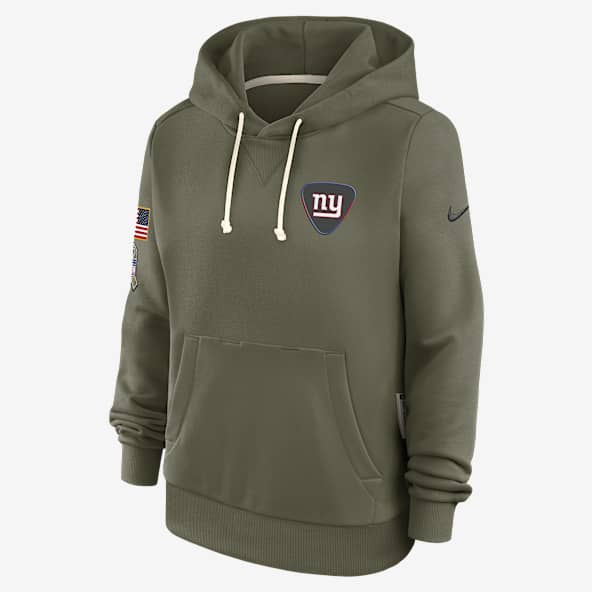 New York Giants Salute to Service Sideline Women's Nike Dri-FIT NFL Pullover Hoodie
