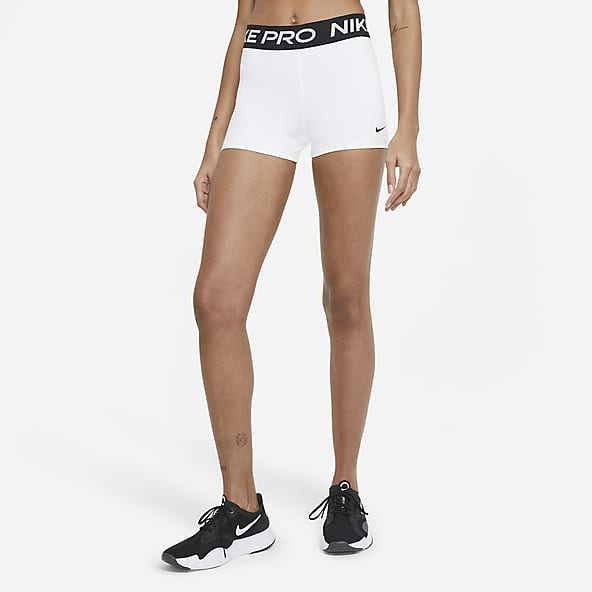 Mallas Nike Pro 365 mujer 12,5 cm blancas