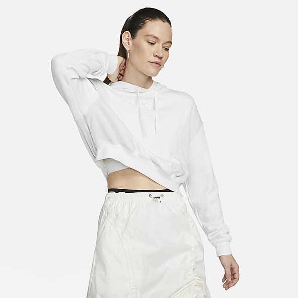 Mujer Blanco Sudaderas con sin capucha. Nike ES