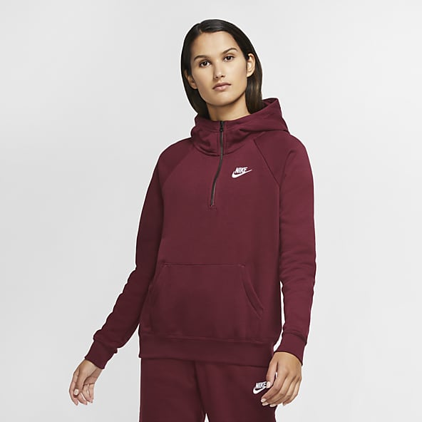 Sudadera nike roja mujer clearance