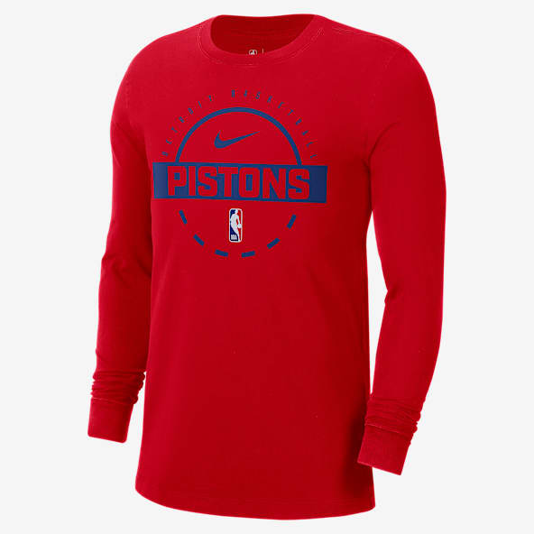 Detroit Pistons Men's Nike NBA Practice Long-Sleeve T-Shirt