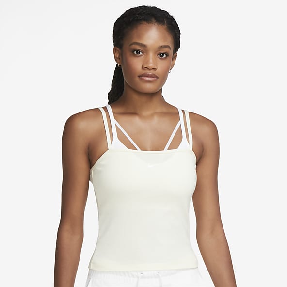 nike white tank top