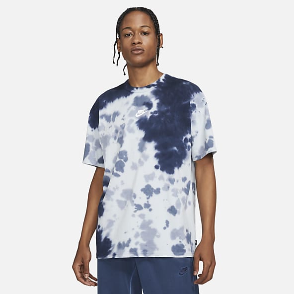 Premium Fashion Mens T-Shirt Short Sleeve Tie Dye 