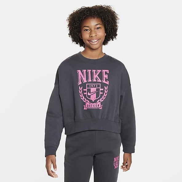 Girls Oversized Crew Neck Hoodies & Sweatshirts. Nike UK