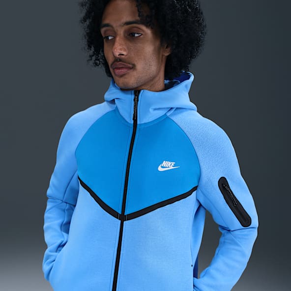 Nike Tech Pánská flísová bunda Windrunner se zipem po celé délce