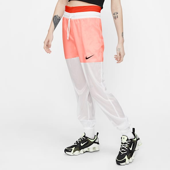white nike pants