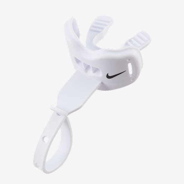 Nike Alpha 2.0 Protector bucal para fútbol de una pieza con protección para los labios para niños talla grande