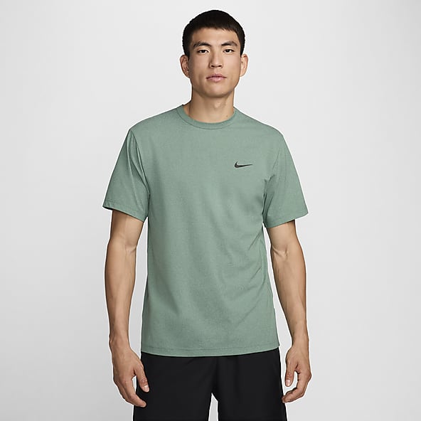 Green Tops & T-Shirts. Nike LU