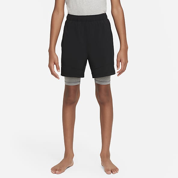 Nike Yoga Dri-fit 2-in-1 Shorts in Gray for Men