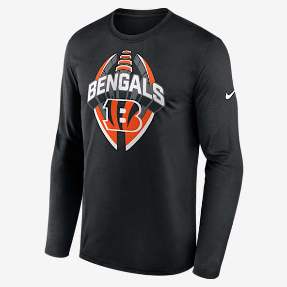 Cincinnati Bengals Legend Icon Men's Nike Dri-FIT NFL Long-Sleeve T-Shirt